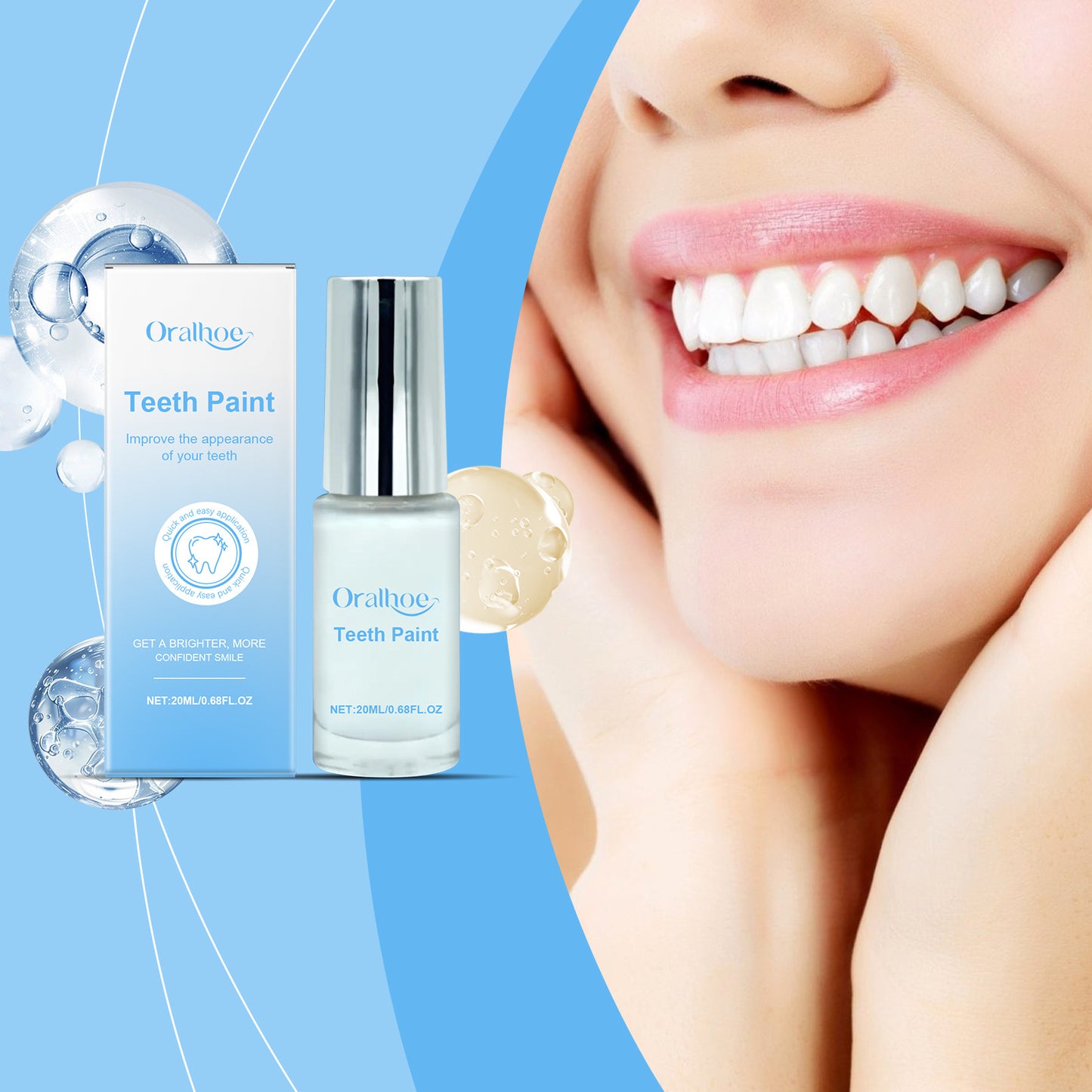 Teeth Paint Polish - Instant White Smile