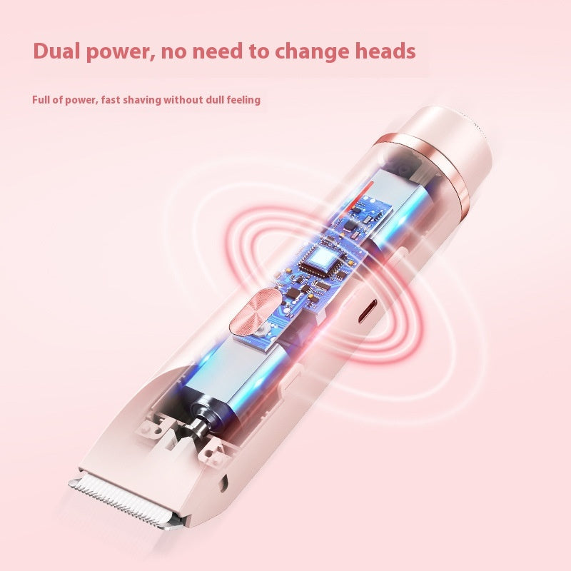 2 in 1 Bikini & Body Trimmer - Women's Hair & Body Shaver