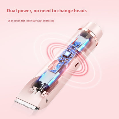 2 in 1 Bikini & Body Trimmer - Women's Hair & Body Shaver