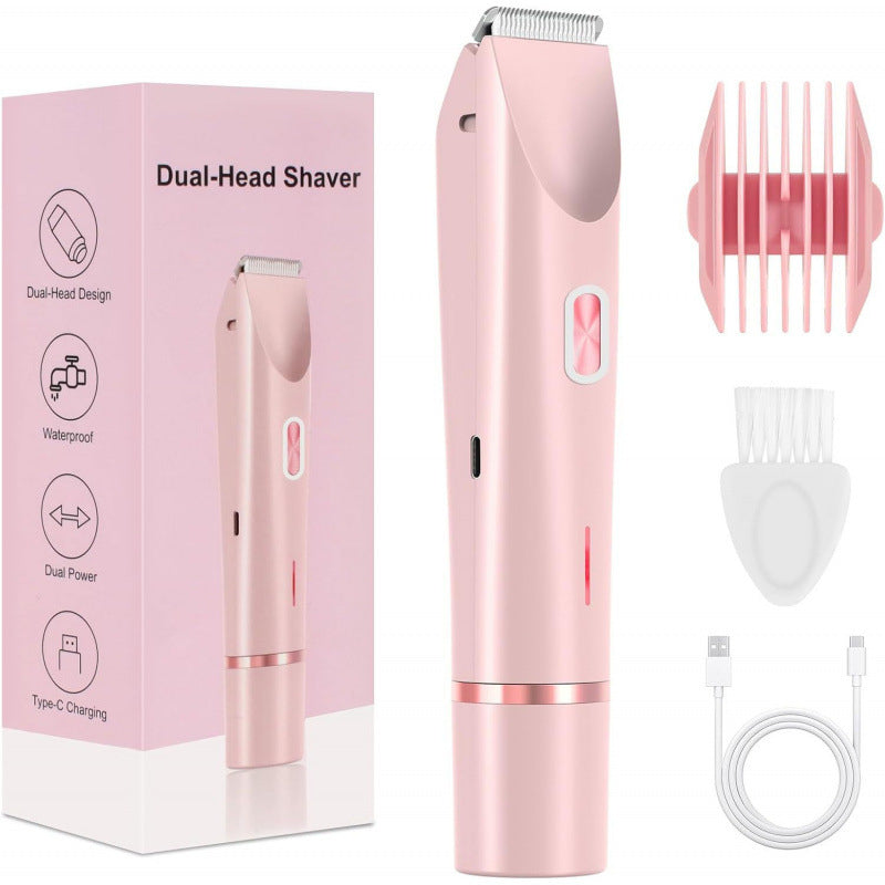 2 in 1 Bikini & Body Trimmer - Women's Hair & Body Shaver