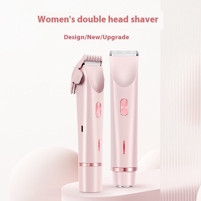 2 in 1 Bikini & Body Trimmer - Women's Hair & Body Shaver