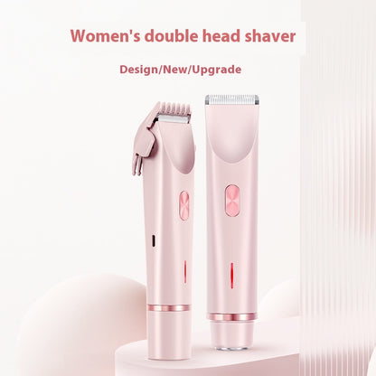 2 in 1 Bikini & Body Trimmer - Women's Hair & Body Shaver